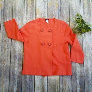 J. Crew Candace Jacket in Orange